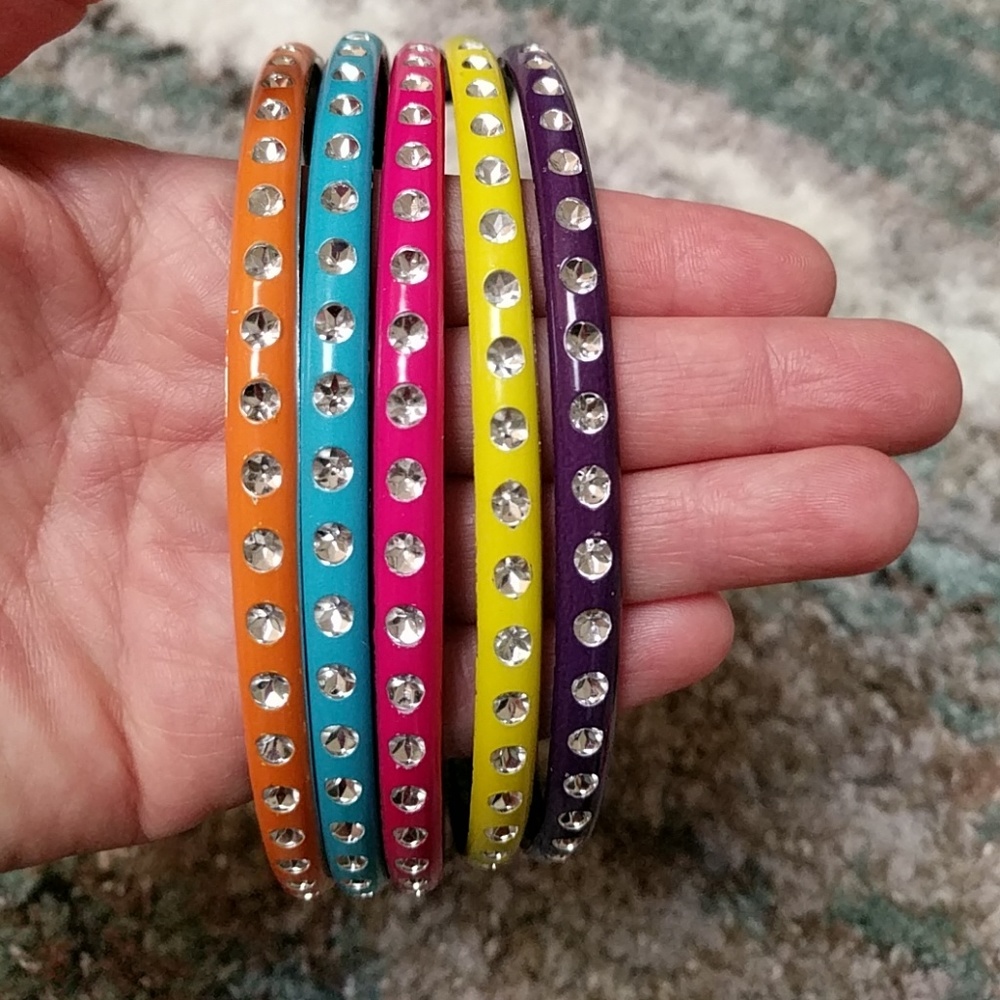 5pk multi colored head bands!
